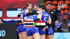 วอลเลย์บอลหญิงทีมชาติไทย-VS-อียิปต์-วอลเลย์บอลหญิงชิงแชมป์โลก-2025-รอบแบ่งกลุ่ม
